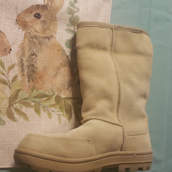 Route 66 Shoes - Beige leather boots